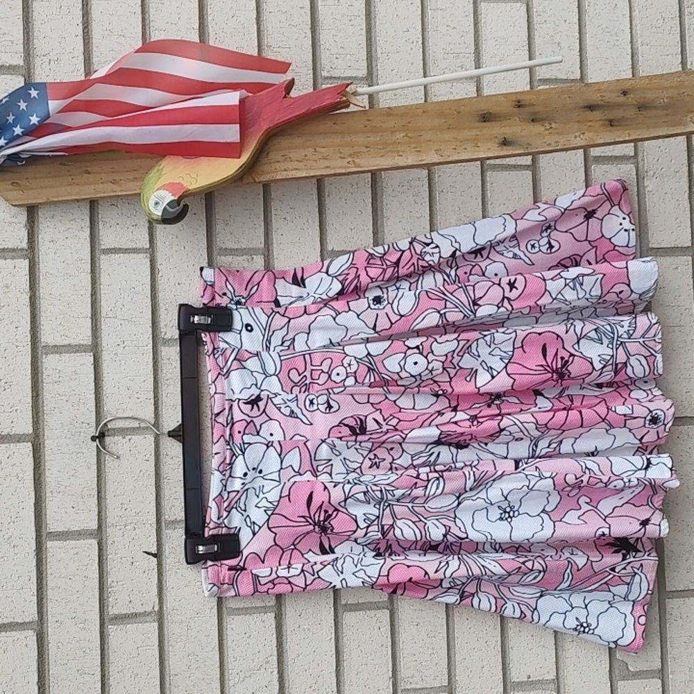 Pink&White Skirt
